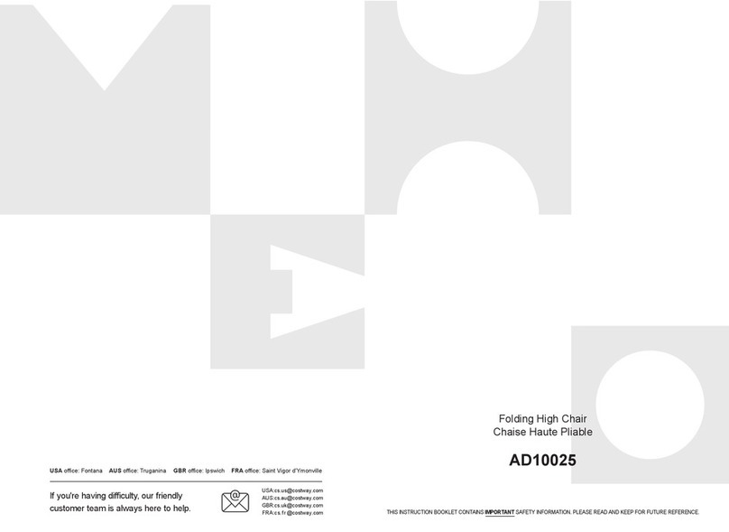 Costway AD10025 manual