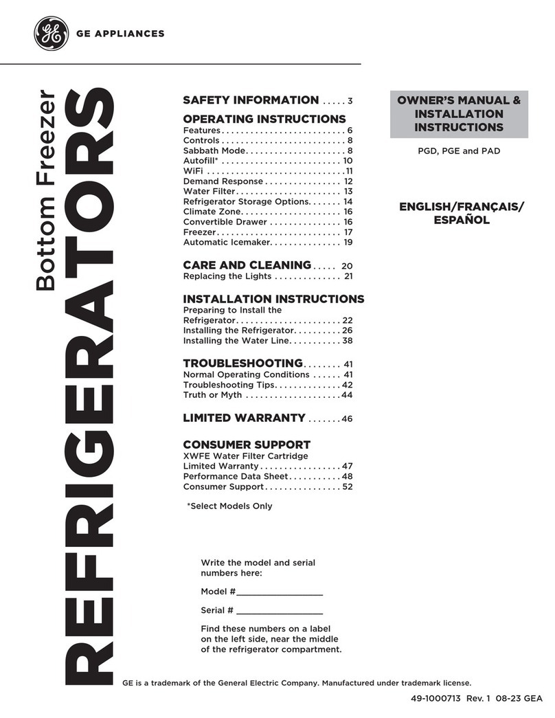GE PGD Series Original instructions