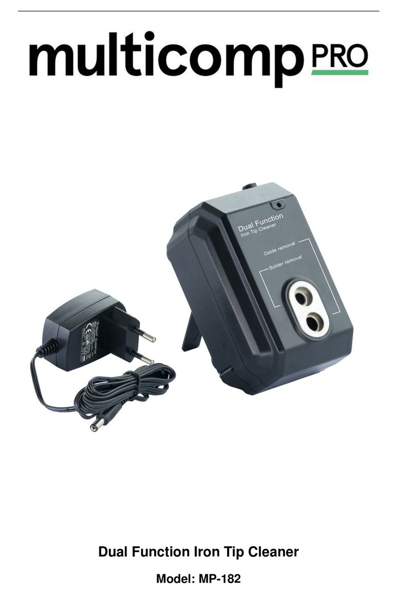multicomp pro MP-182 manual