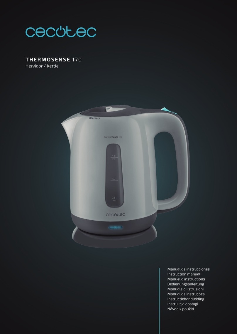 cecotec ThermoSense 170 instruction manual