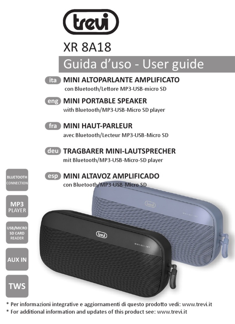 Trevi XR 8A18 user guide