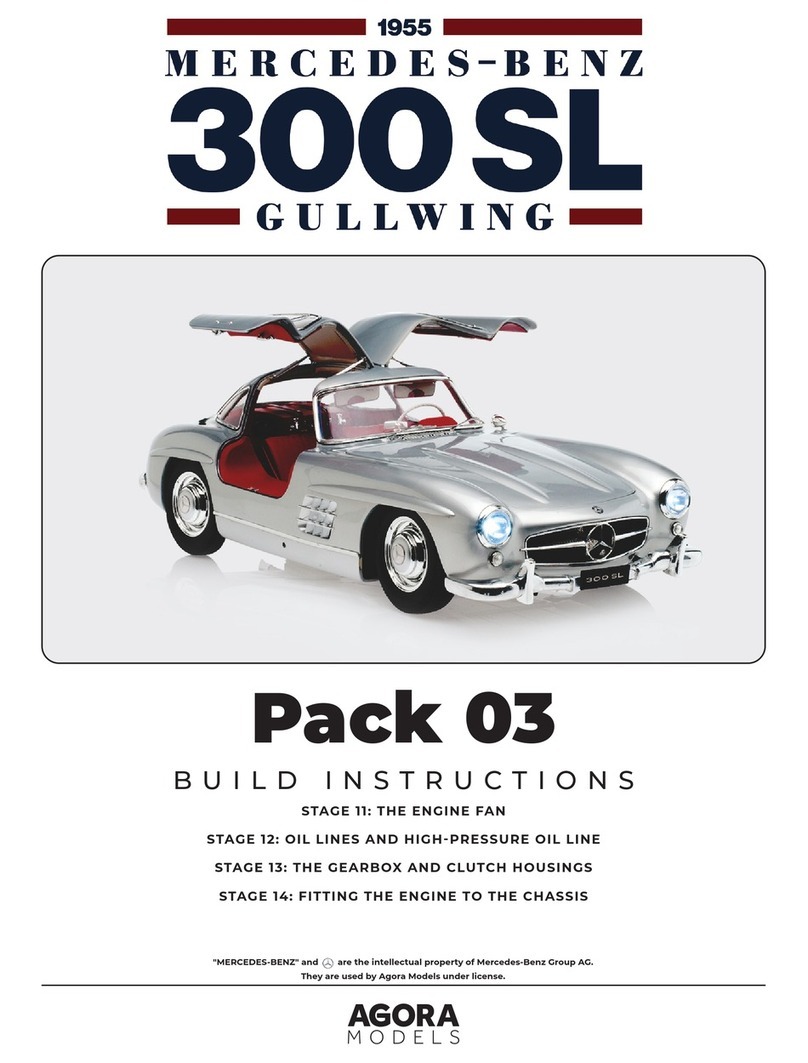 Agora Models MERSEDES-BENZ 300SL GULLWING 1955 Pack 03 Manual Agora Models MERSEDES-BENZ 300SL GULLWING 1955 Pack 03 Manual