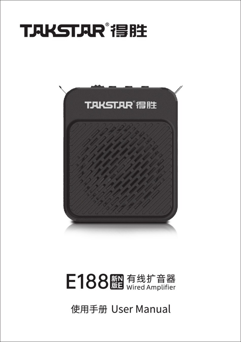 Takstar E188 user manual