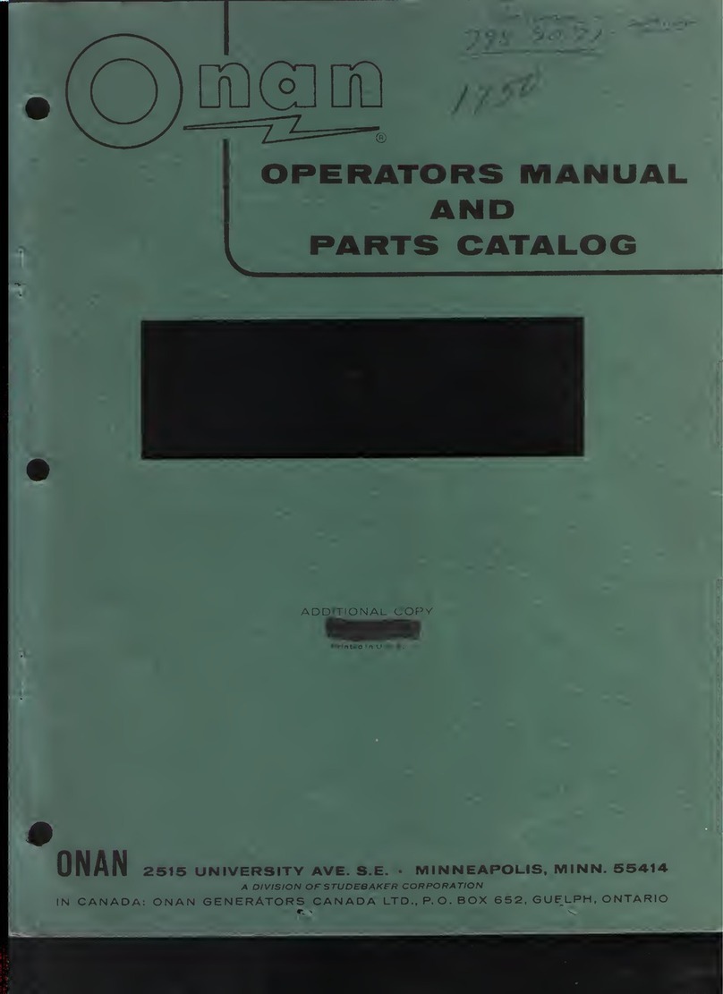 Onan MCCK Instruction Manual