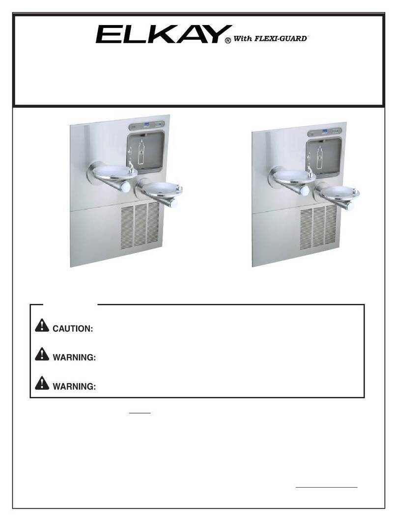 Elkay SWIRLFLO LRPBD2 8WSC Series Installation & use manual Elkay SWIRLFLO LRPBD2 8WSC Series Installation & use manual