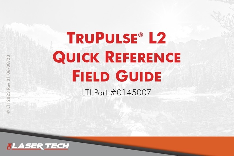 Lasertec TruPulse L2 User manual Lasertec TruPulse L2 User manual