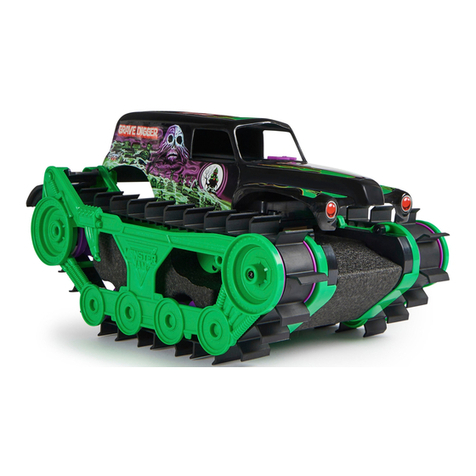 Spinmaster Monster Jam Grave Digger Trax manual