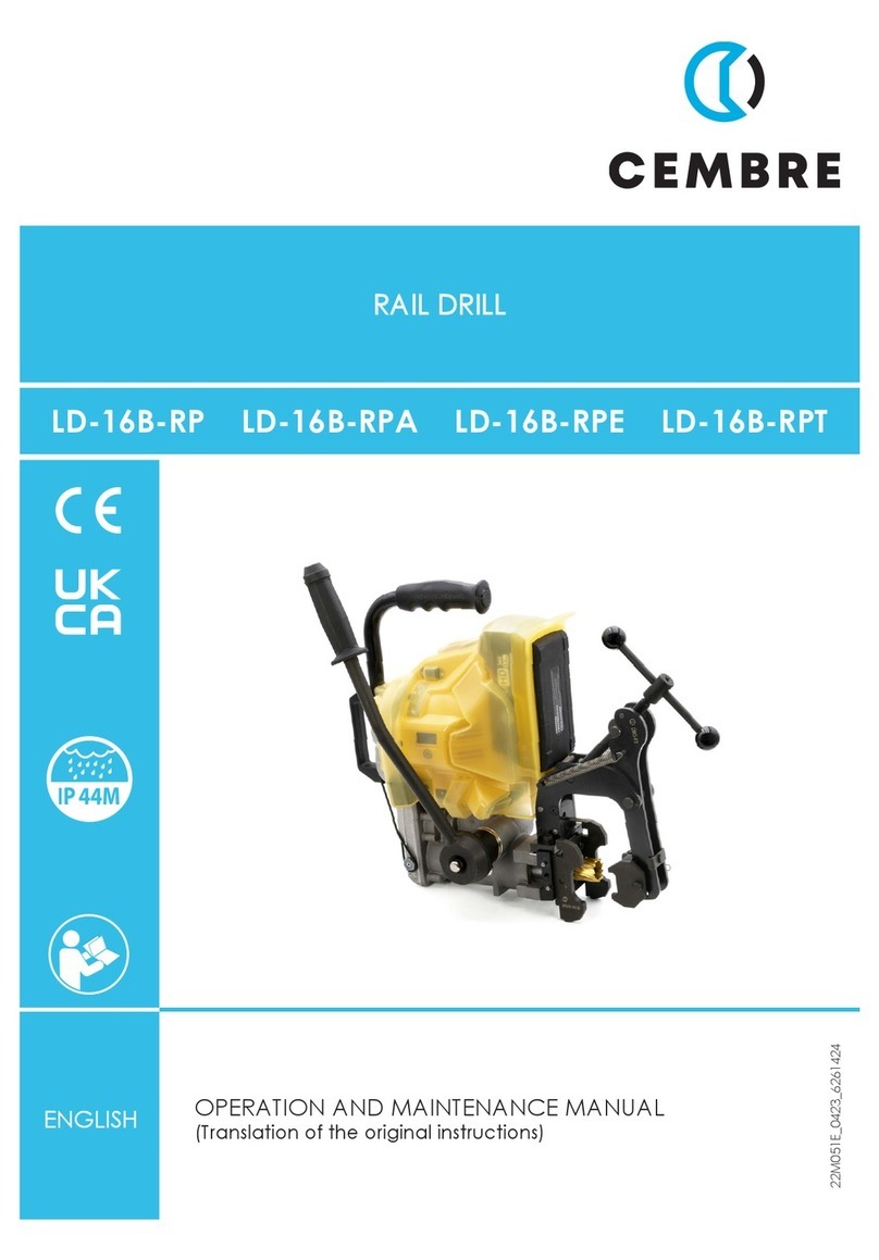 Cembre LD-16B-RP User manual Cembre LD-16B-RP User manual