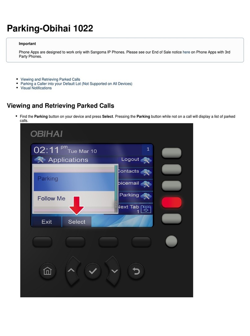 Obihai 1022 User manual