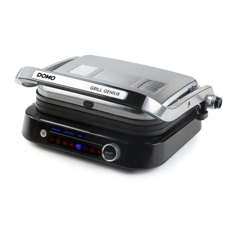 Linea 2000 Domo Grill Genius User manual
