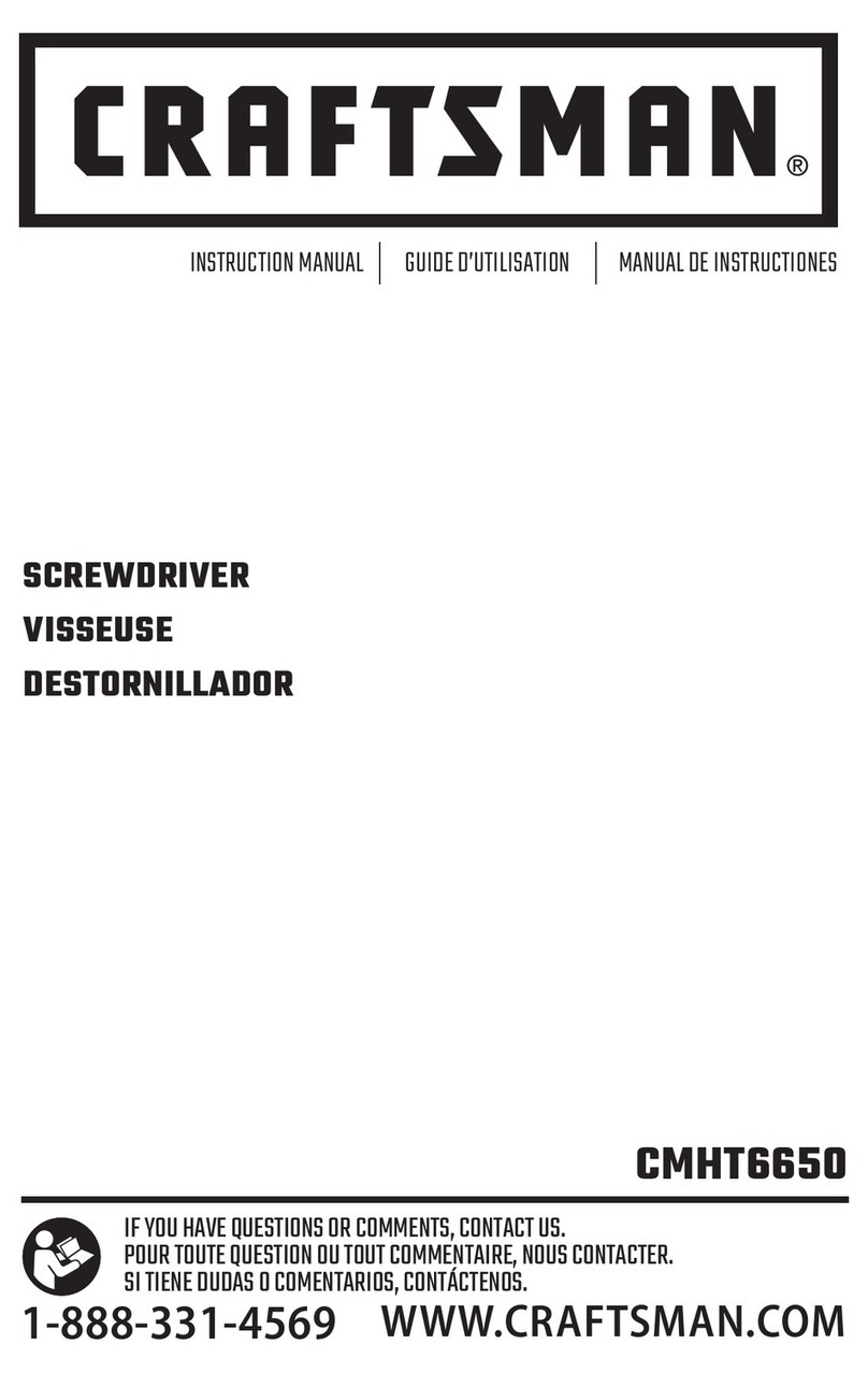 Craftsman CMHT6650 User manual