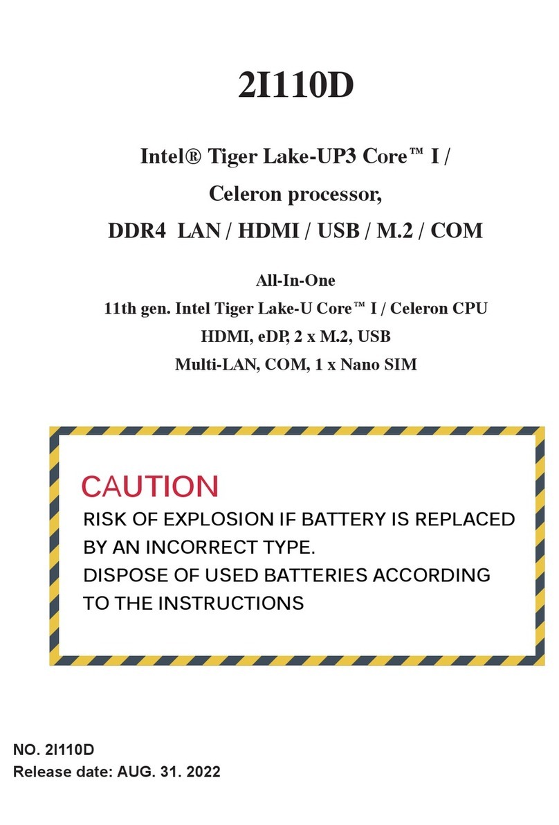 Lex System 2I110D User manual