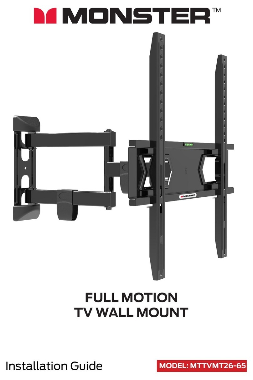 Monster MTTVMT26-65 User manual
