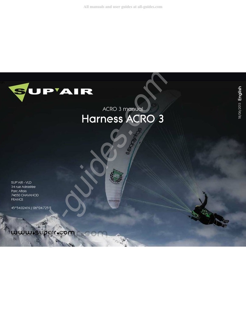 SUP’AIR Harness ACRO 3 manual