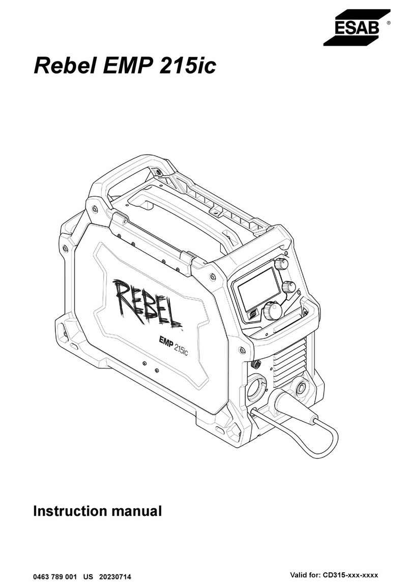 ESAB EMP 215ic instruction manual