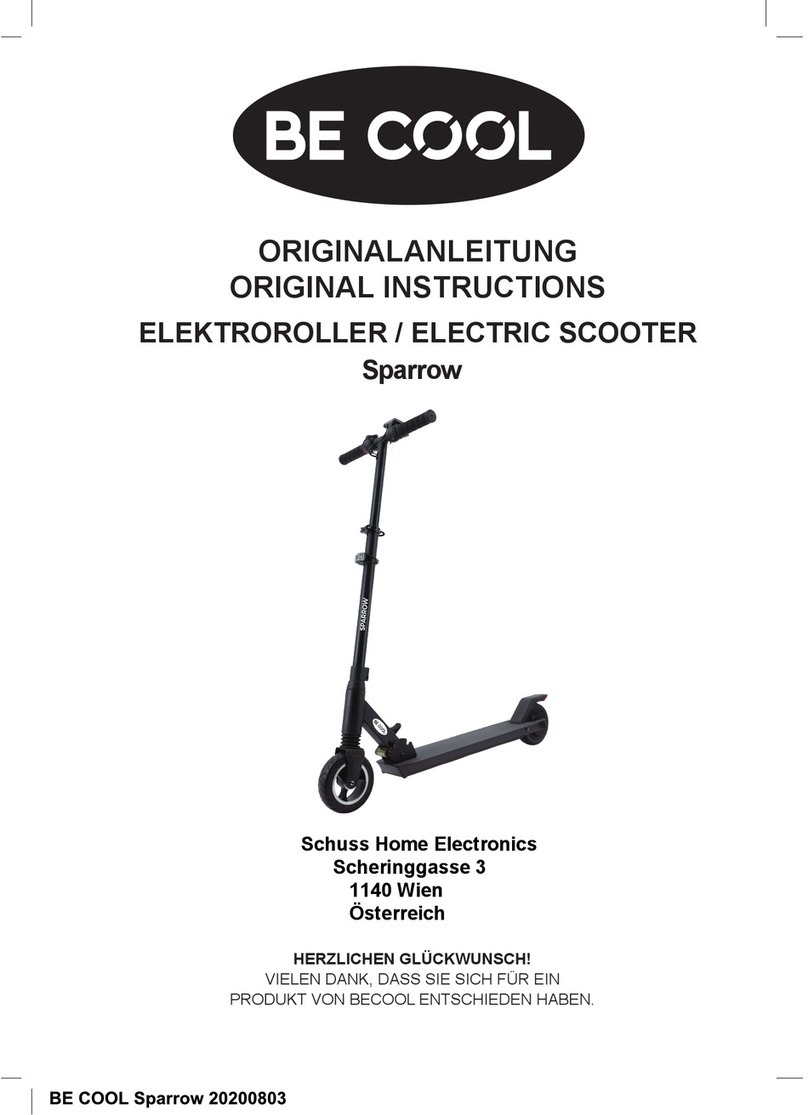 Be Cool Sparrow Original instructions