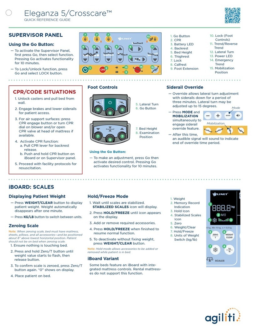 agiliti Crosscare Eleganza 5 Quick reference guide agiliti Crosscare Eleganza 5 Quick reference guide