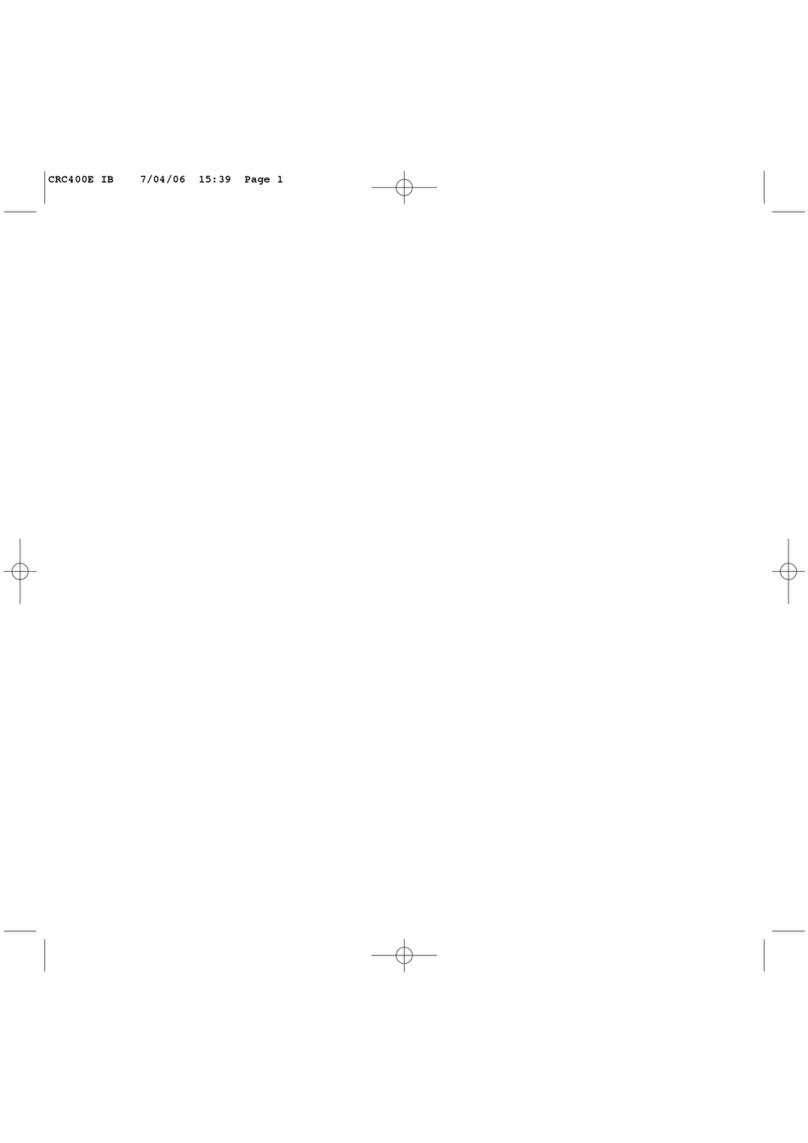 Cuisinart CRC400E instructions