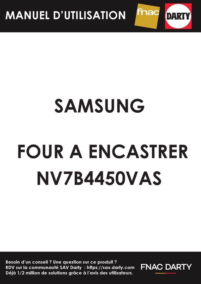 Samsung NV7B4450VAS User & installation manual