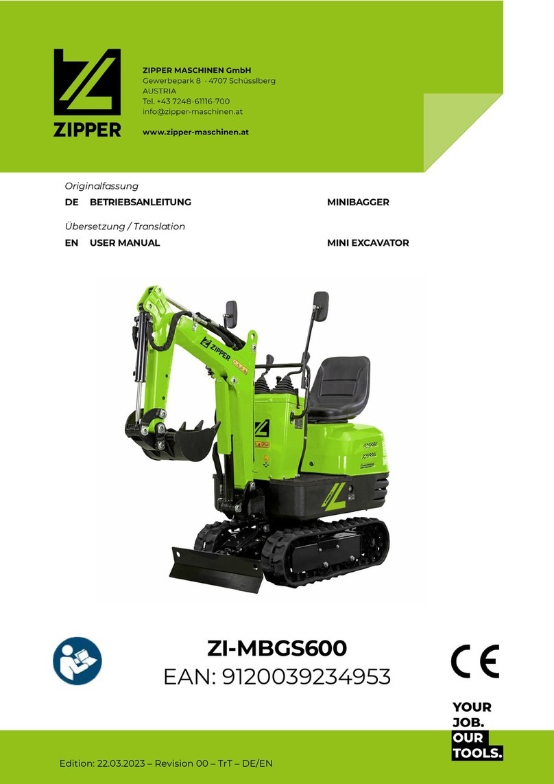 Zipper Mowers ZI-MBGS600 user manual