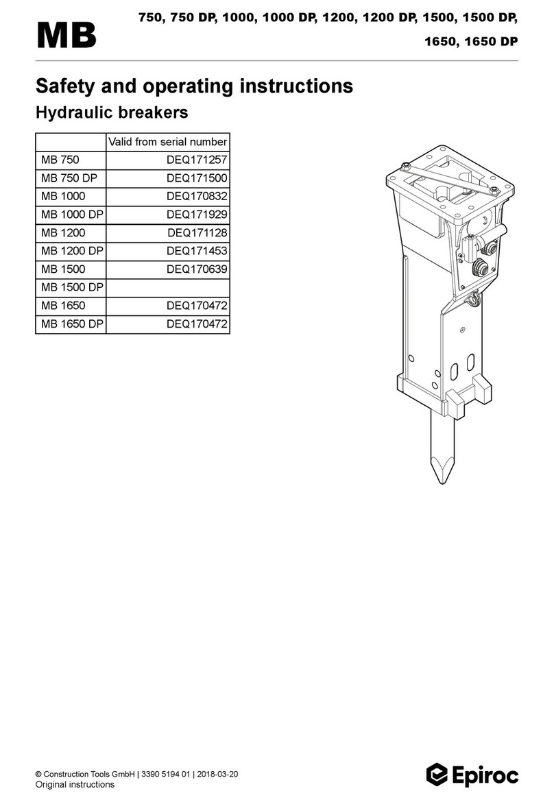Epiroc DEQ171257 User manual