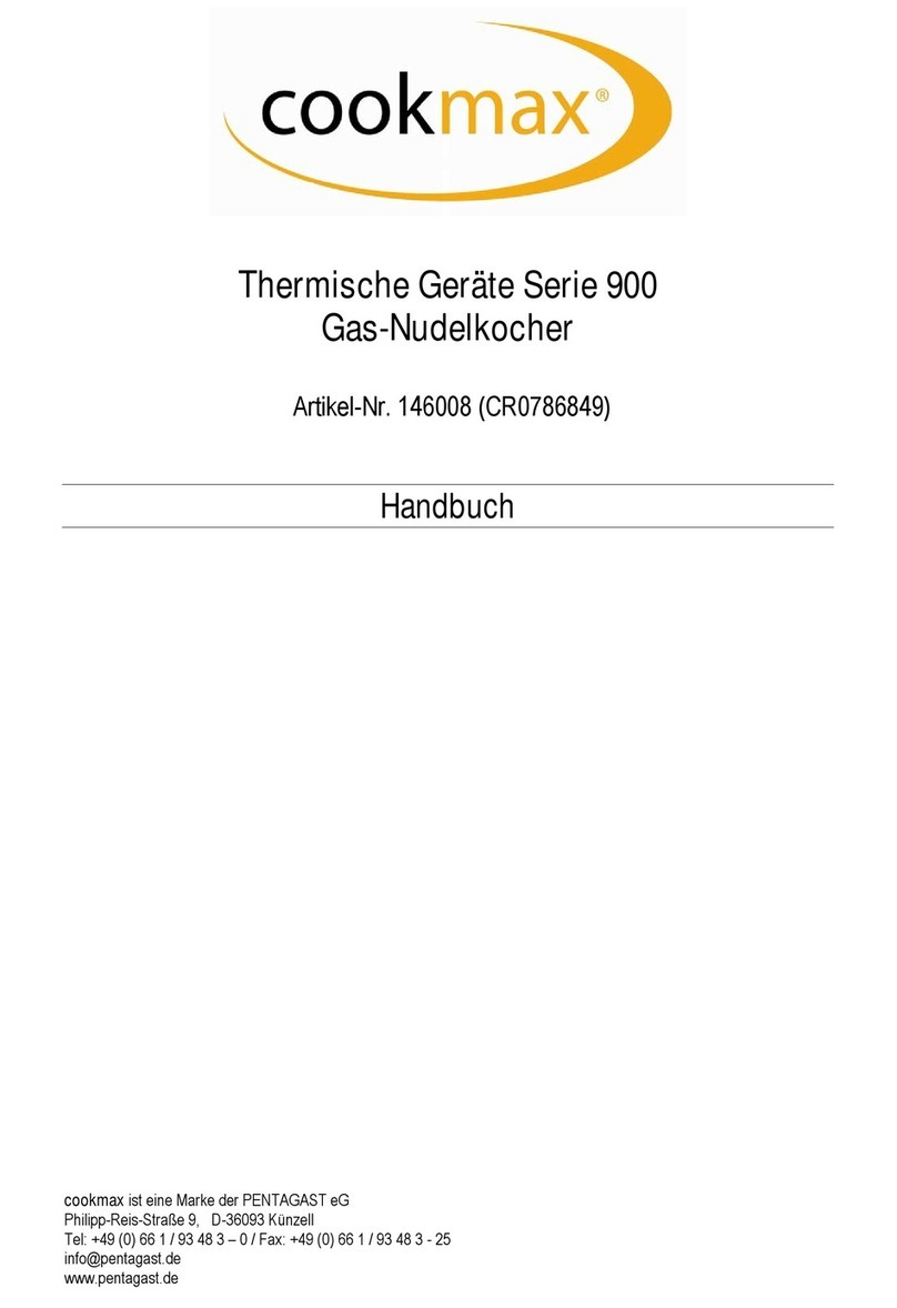 CookMax 900 Series user manual CookMax 900 Series user manual