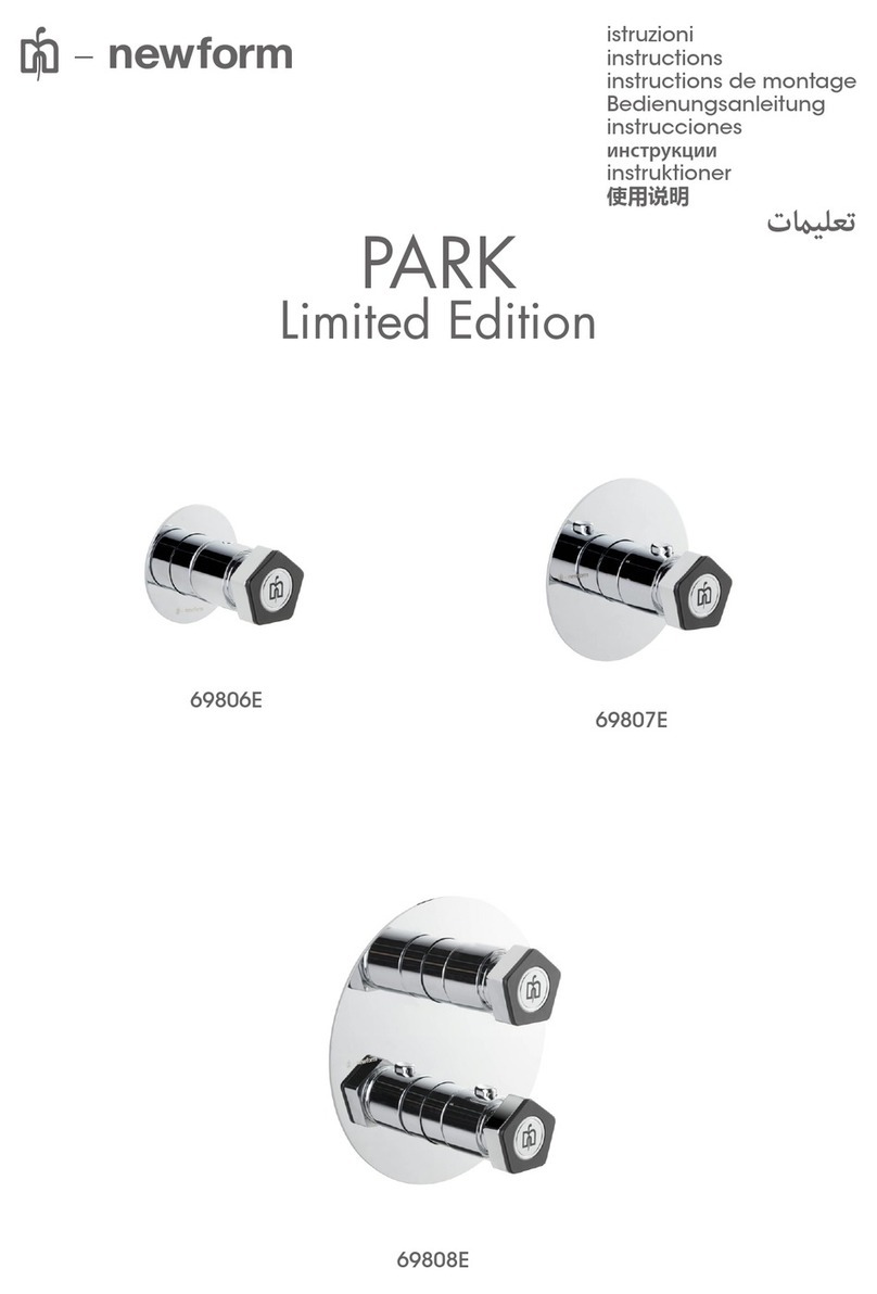 newform PARK Limited Edition 69806E User manual