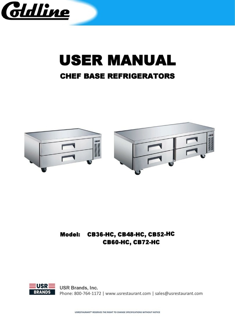 coldline CB36-HC User manual