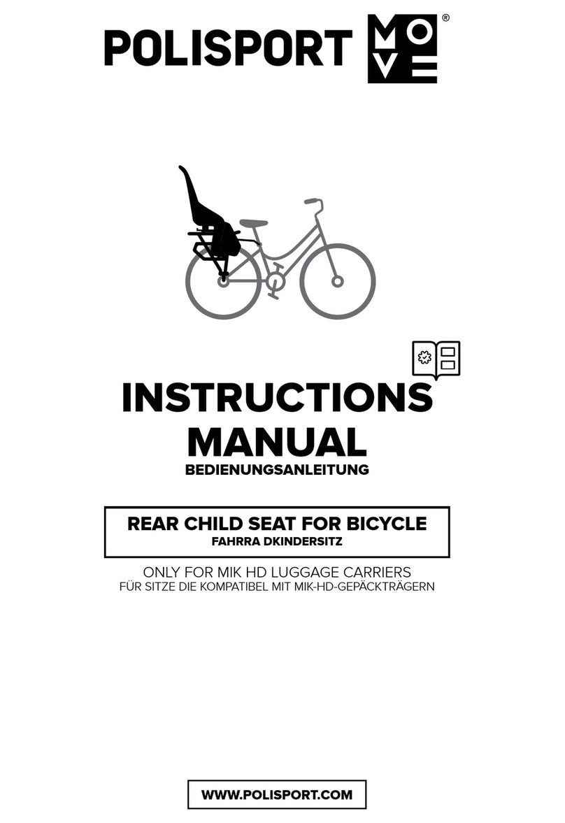 Polisport MOVE GUPPY MINI RANGE instruction manual
