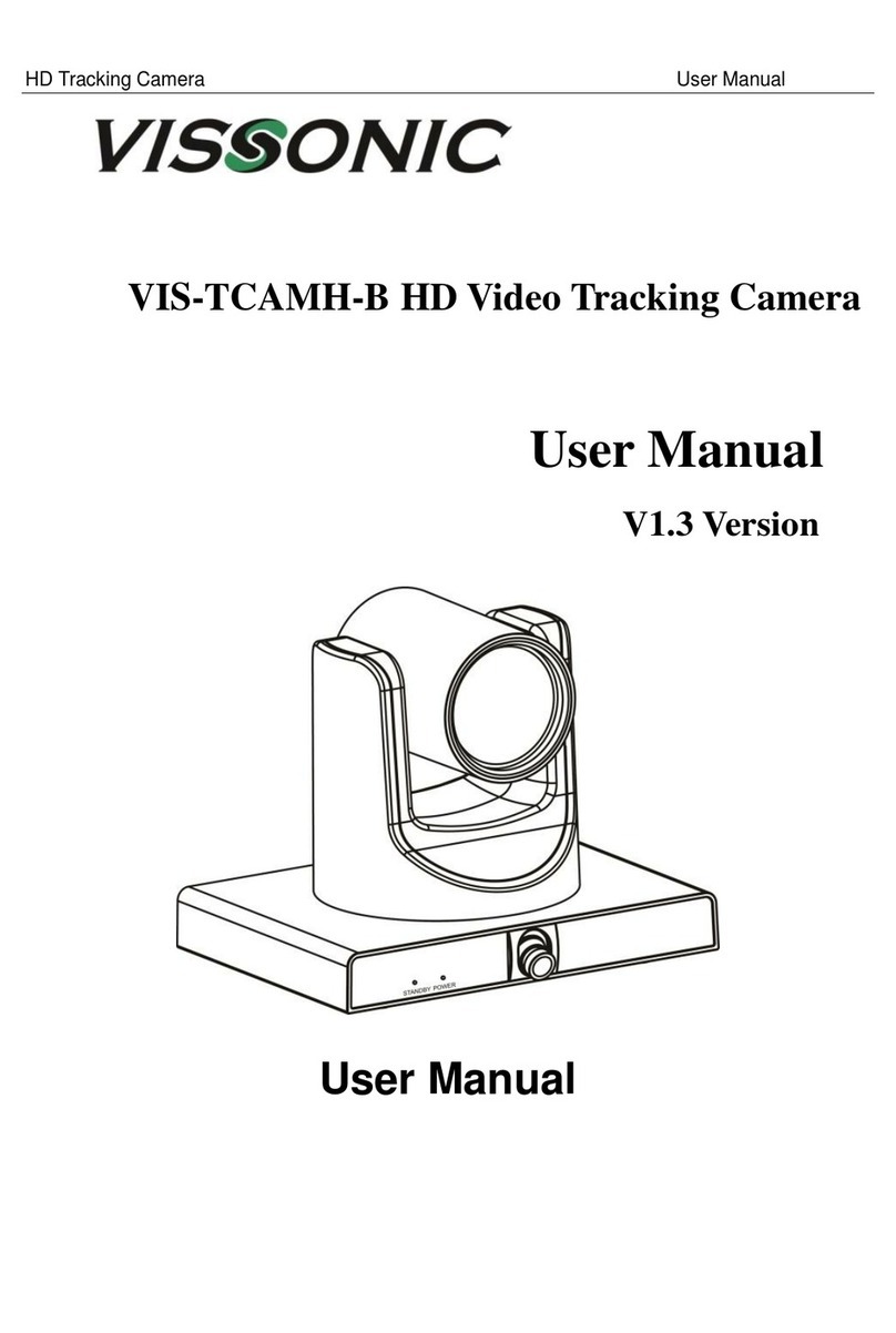 vissonic VIS-TCAMH-B HD user manual