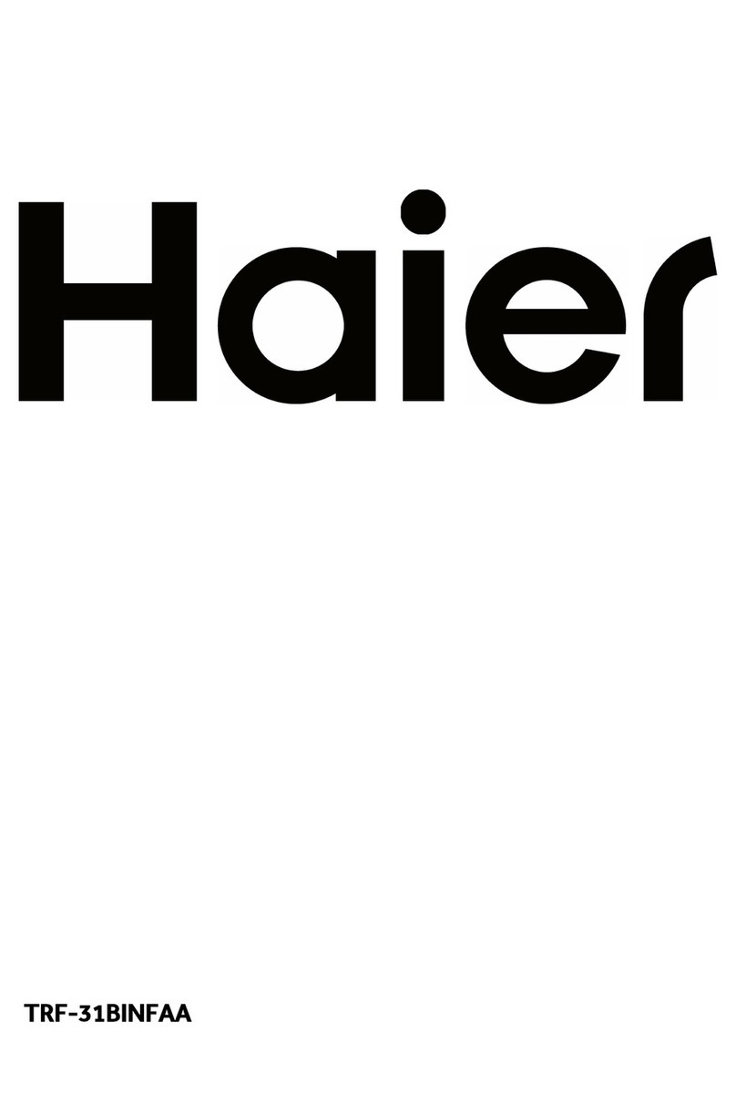 Haier TRF-31BINFAA User manual Haier TRF-31BINFAA User manual