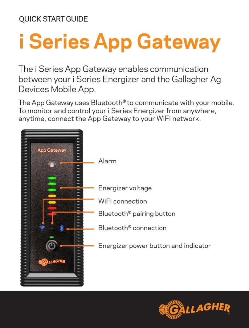 Gallagher i Series User manual