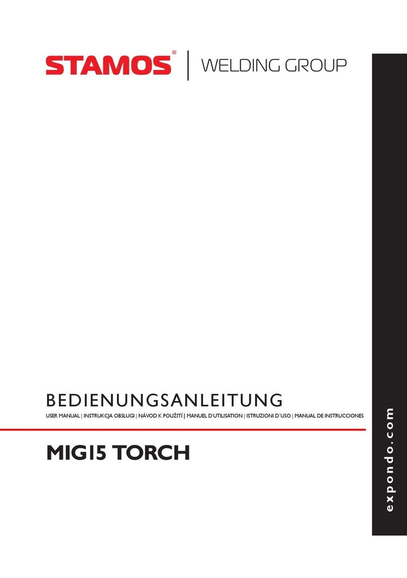 STAMOS MIG15 user manual