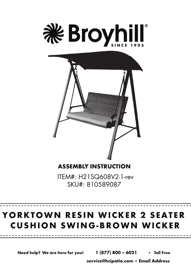 Broyhill YORKTOWN H21SQ608V2-1-rev User manual Broyhill YORKTOWN H21SQ608V2-1-rev User manual