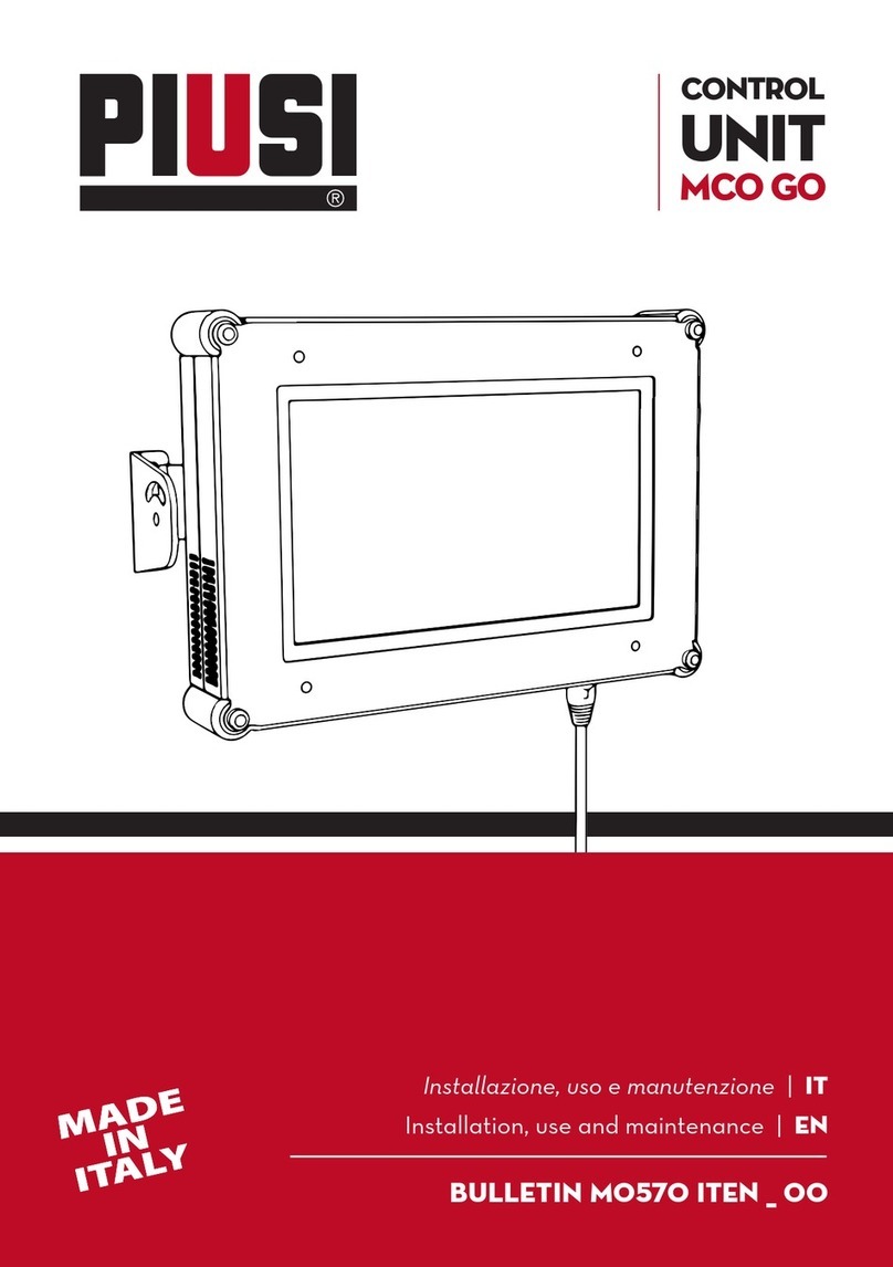Piusi MCO GO Installation - use - maintenance