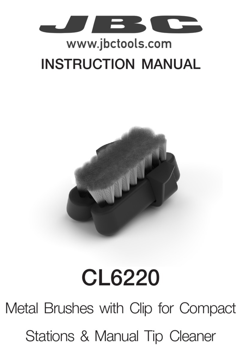 jbc CL6220 instruction manual