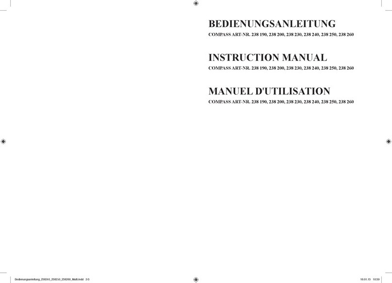 Compass 238 190 User manual