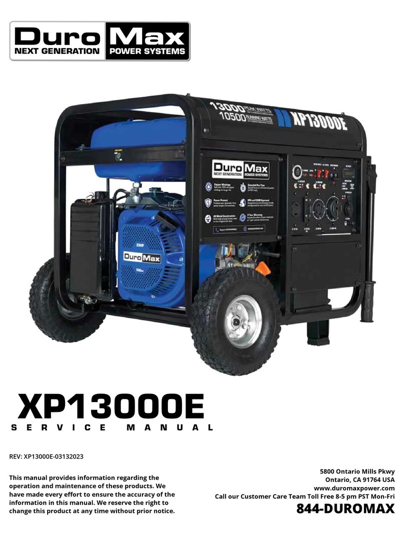 DUROMAX XP13000E User manual