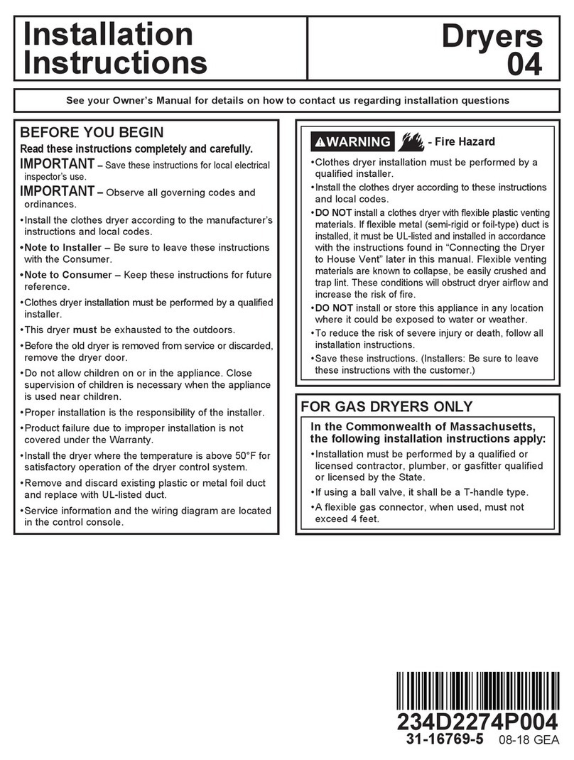 GE GFV55ESSNWW User manual