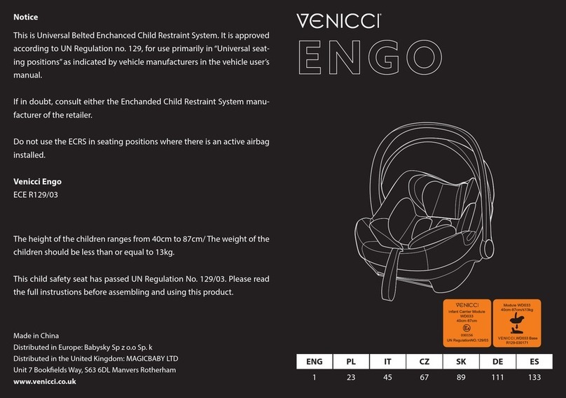 Venicci ENGO ECE R129/03 manual