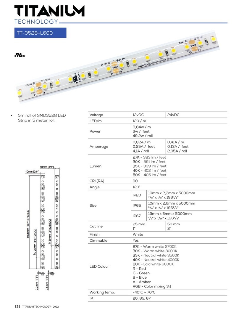 Titanium TT-3528-L600 Instruction manual