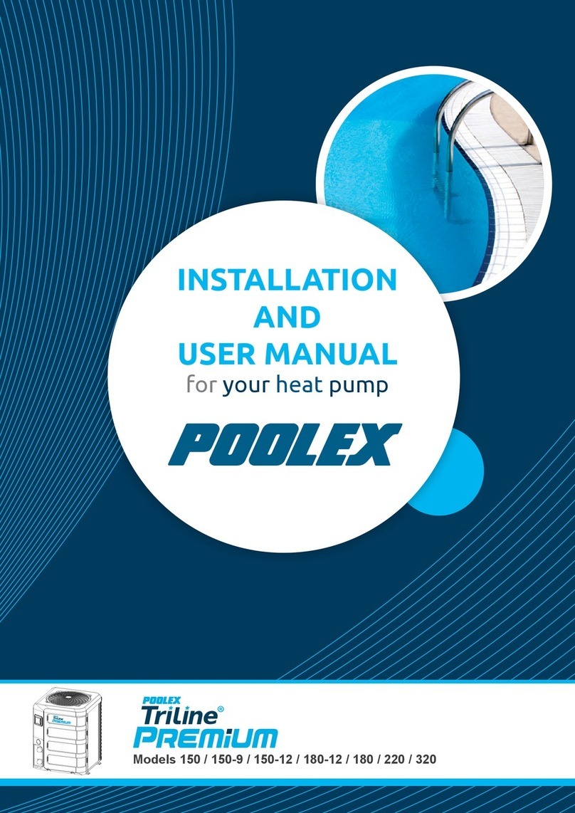 POOLEX TriLine Premium 150 Installation and user manual POOLEX TriLine Premium 150 Installation and user manual