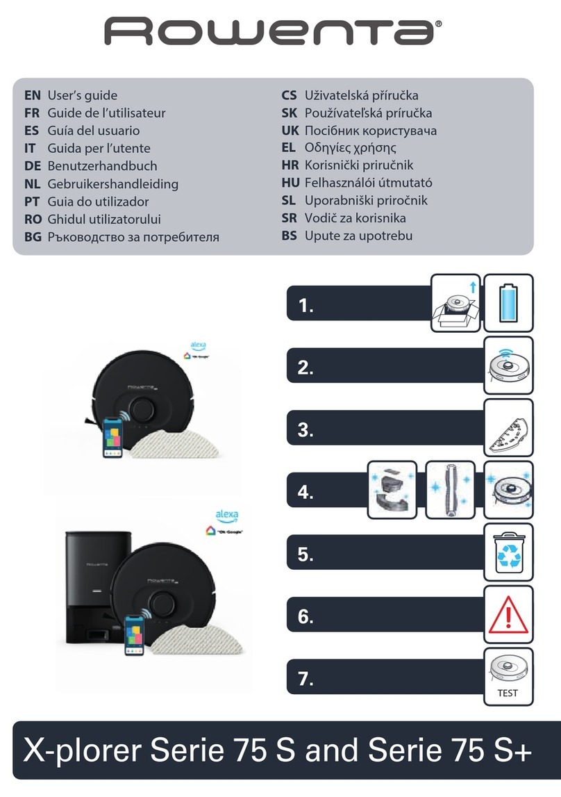 Rowenta X-plorer 75 S+ Series User manual