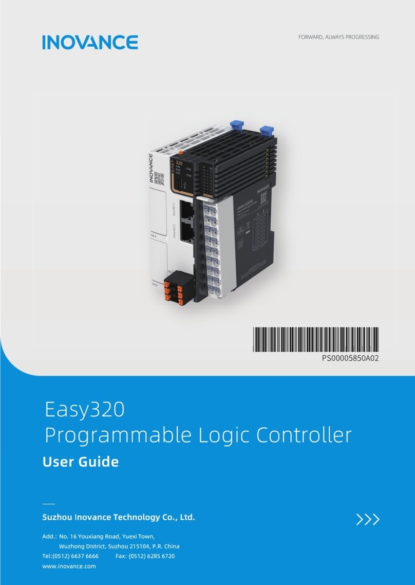 Inovance Easy320 User manual