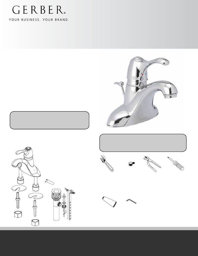 Gerber 40-584 Installation