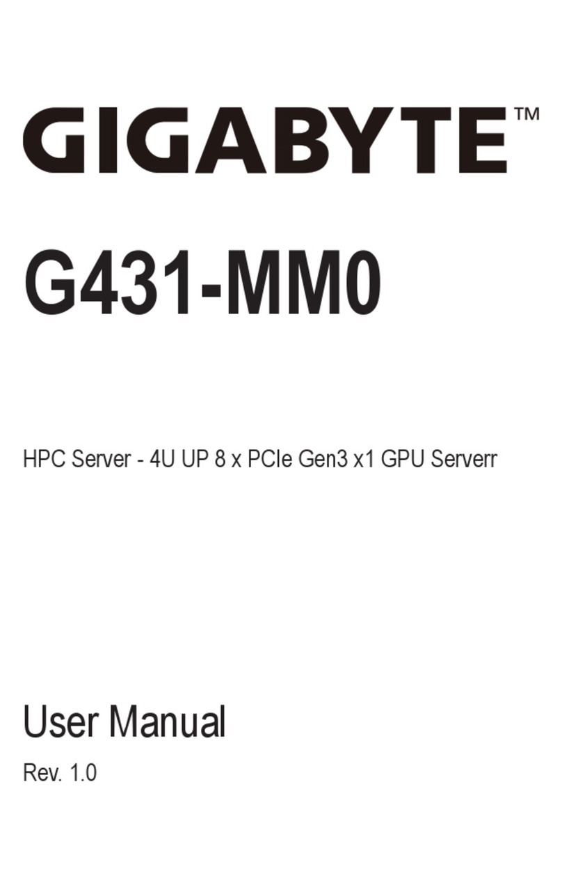 Gigabyte G431-MM0 User manual