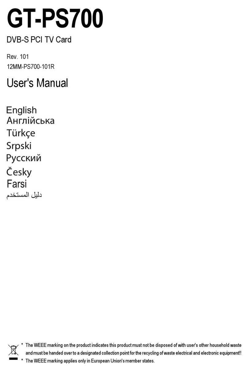 Gigabyte GT-PS700 User manual