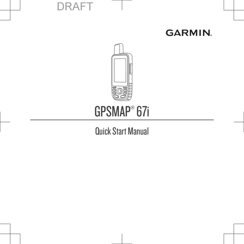 Garmin GPSMAP 67i Instruction manual