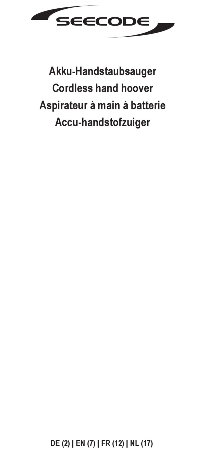 Seecode 235807 manual