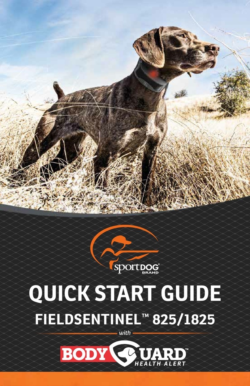 SportDOG FIELDSENTINEL 825 User manual